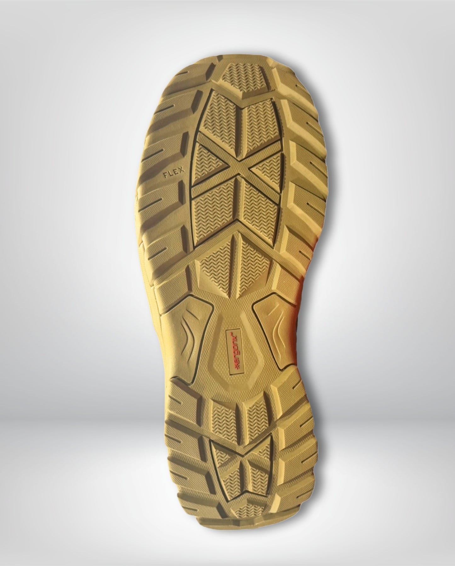 Ergonx Safety Boots Lace Up (Helium) All Tan