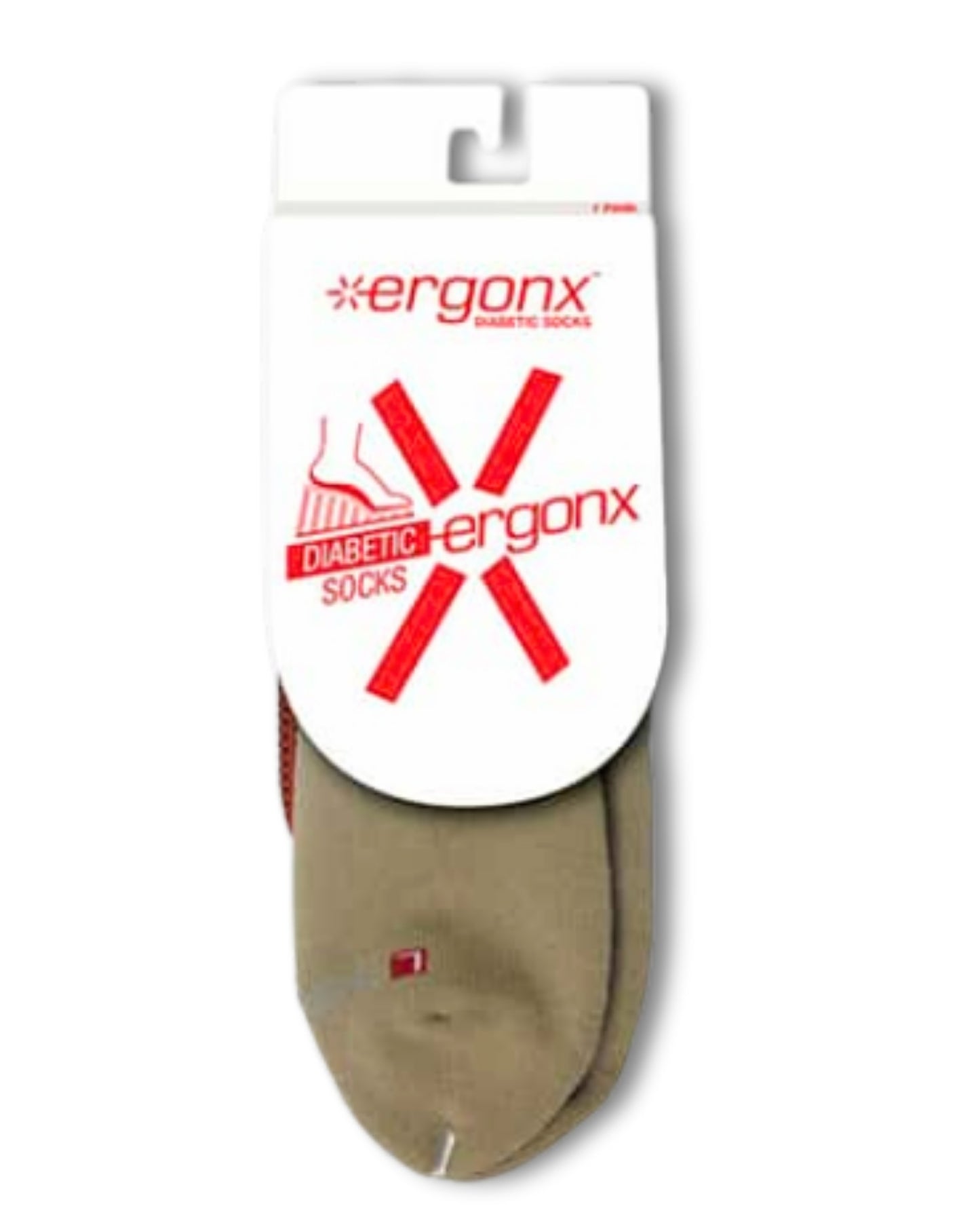 Ergonx Diabetic Socks Crew (6 Pack)