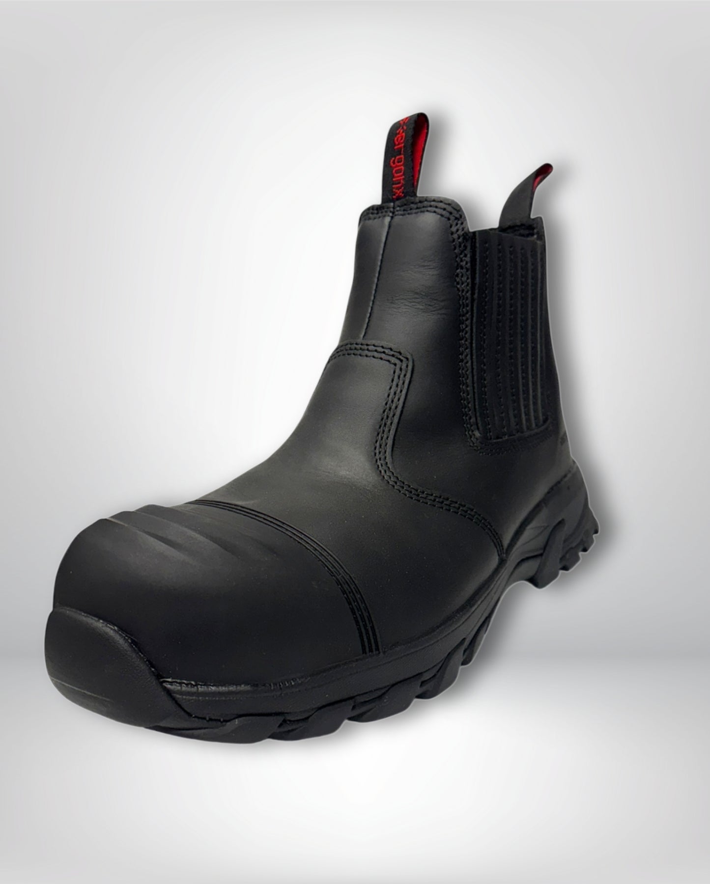 Ergonx Safety Boots Slip On (Hydrogen) Black