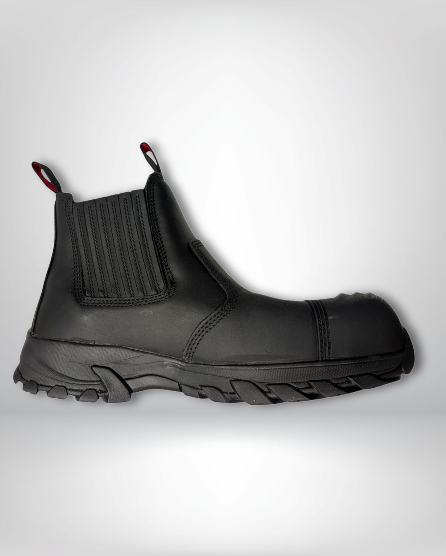 Ergonx Safety Boots Slip On (Hydrogen) Black