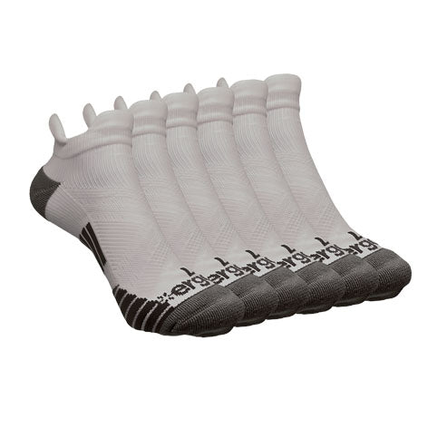 Ergonx Ergo Fit Socks White (6 Pack)