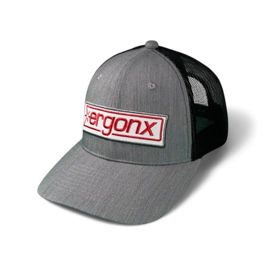 Ergonx Cap - Patch Spark Logo Grey Stitch