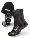 Work Socks, Beanie & 4 in 1 Coffee / Cooler + Cap